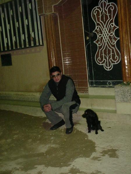 moi et  mon chien